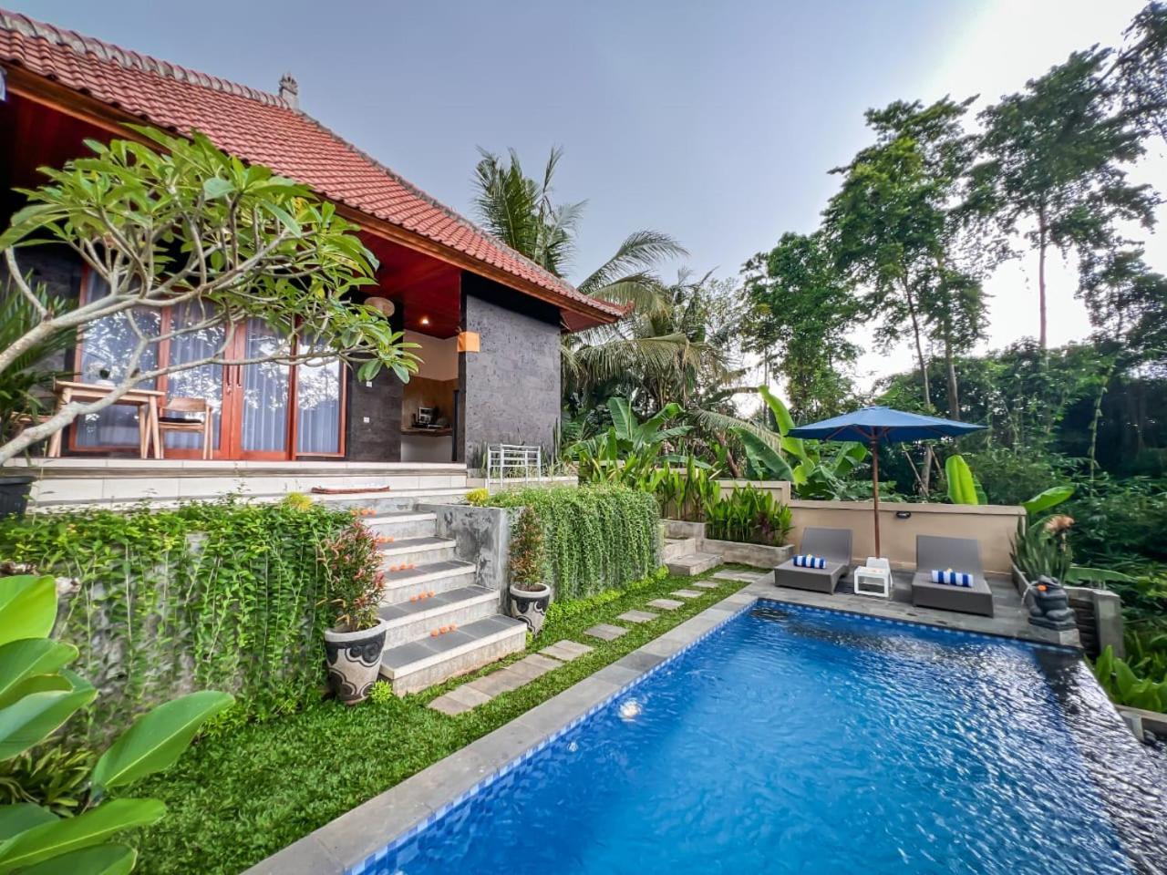 Aris House Private Pool Villa 乌布 外观 照片