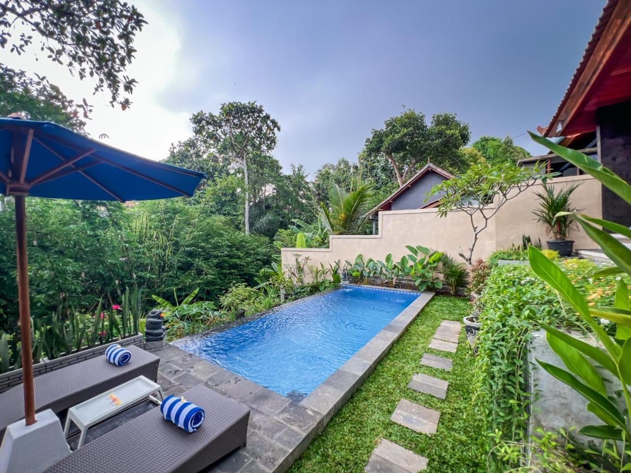 Aris House Private Pool Villa 乌布 外观 照片